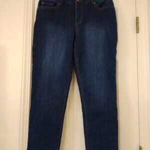 EEUC BANDOLINO MANDIE STYLE STRAIGHT LEG JEANS SIZE 10 SHORT